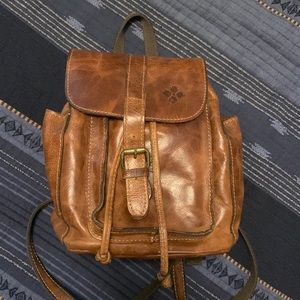 Patricia Nash Backpack Tan Leather